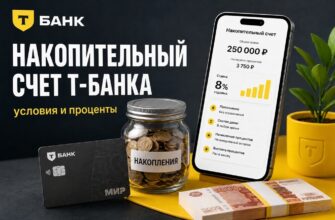 Накопительный счет Т-Банка в 2026 году: условия и проценты