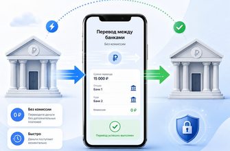 Перевод денег из одного банка в другой без комиссии