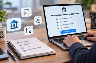 Регистрация бизнеса через банк